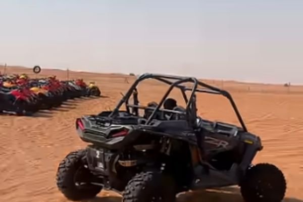 Dubai sand dune buggy ride