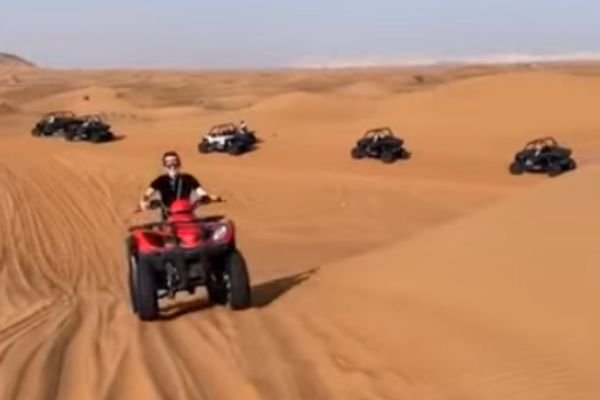 Self-drive buggy Dubai desert